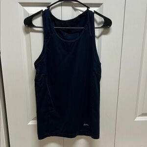 Navy Blue Athletic Tank Top